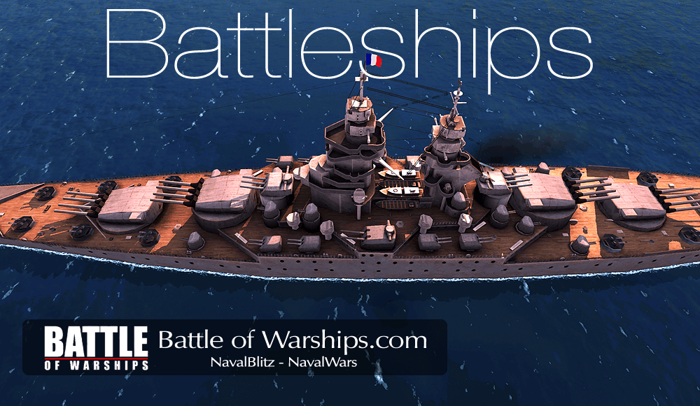 List of battleships available in Battle Of Warships Naval Blitz - Naval Wars