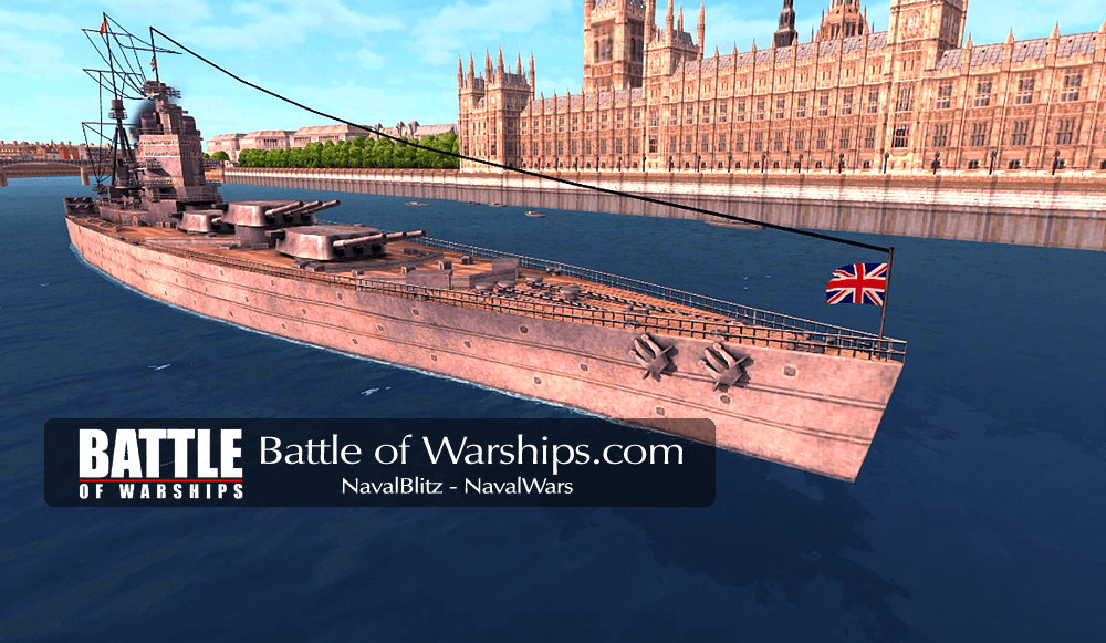 HMS RODNEY - Battleship of the Royal Navy
