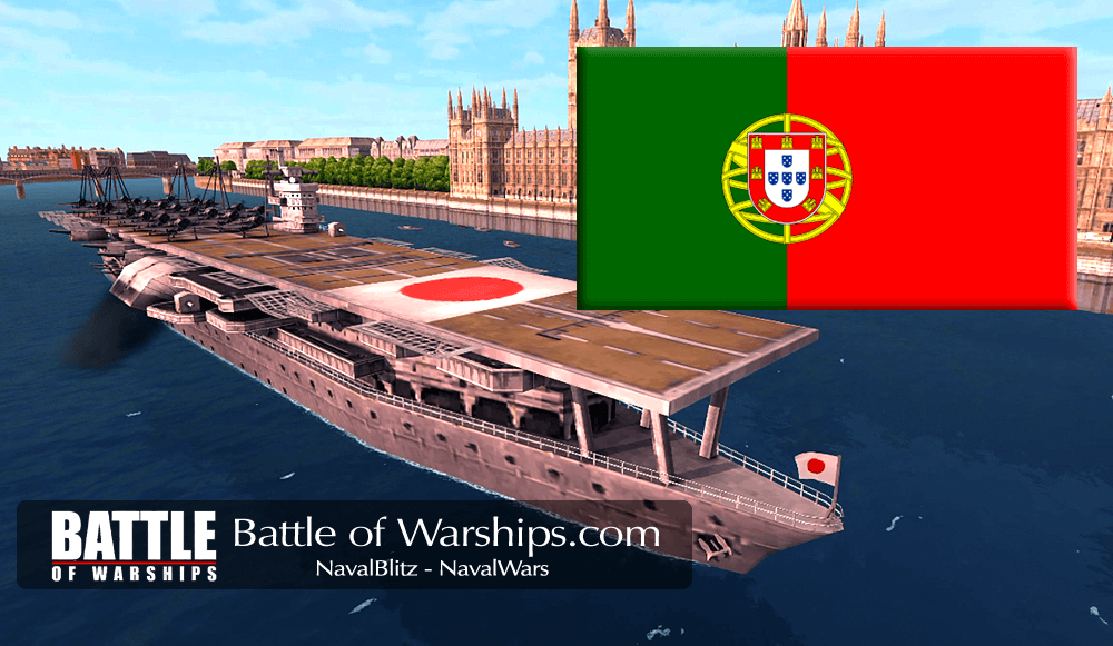 AKAGI PORTUGAL flag - Battle of Warships