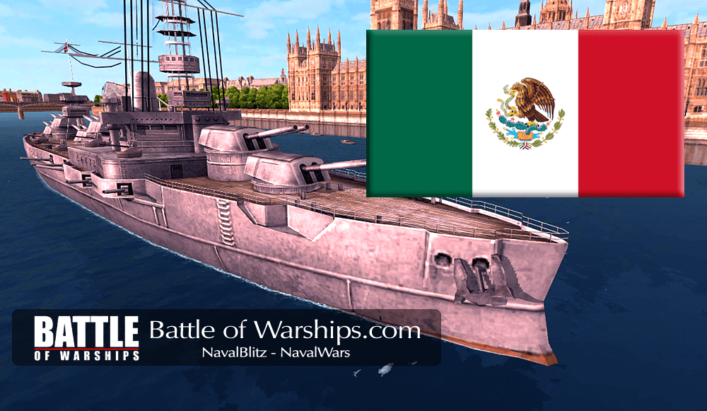 ARKANSAS and MEXICO flag - Battle of Warships