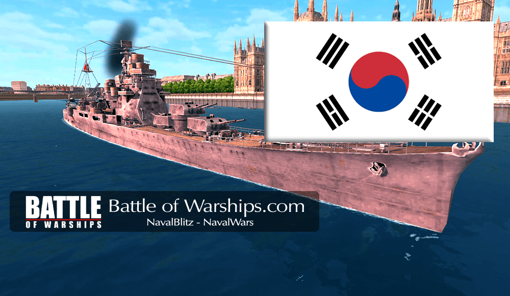 ATAGO and KORIA flag - Battle of Warships