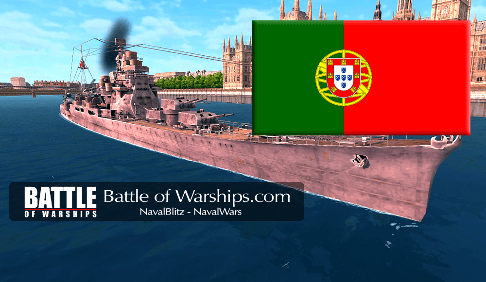 ATAGO PORTUGAL flag - Battle of Warships