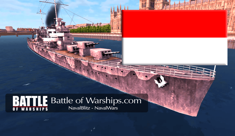BROOKLYN and INDNESIA flag - Battle of Warships