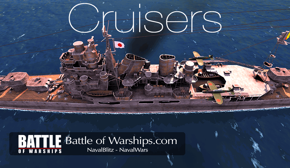 List of Cruisers available in Battle Of Warships Naval Blitz - Naval Wars