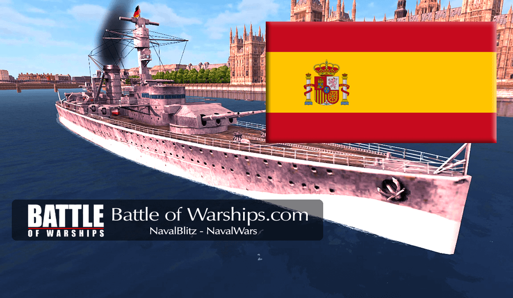 DEUTSCHILAND SPAIN flag - Battle of Warships