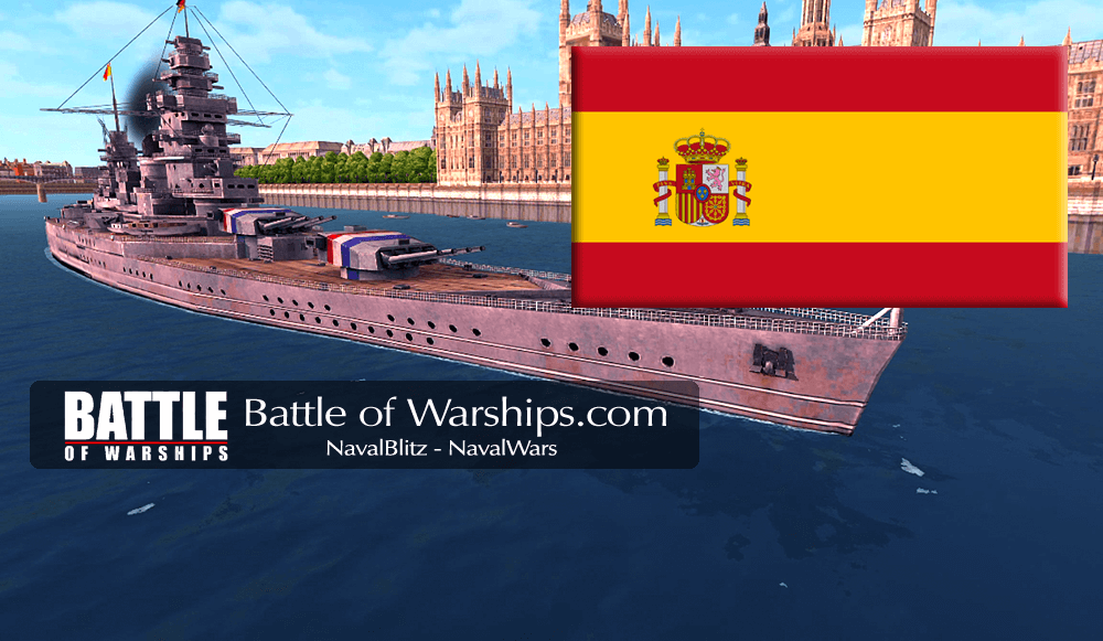 DUNKERQUE SPAIN flag - Battle of Warships