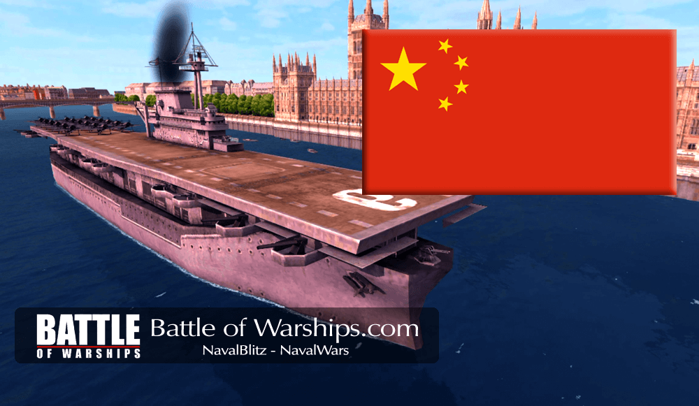 ENTERPRISE and CHINA flag - Battle of Warships