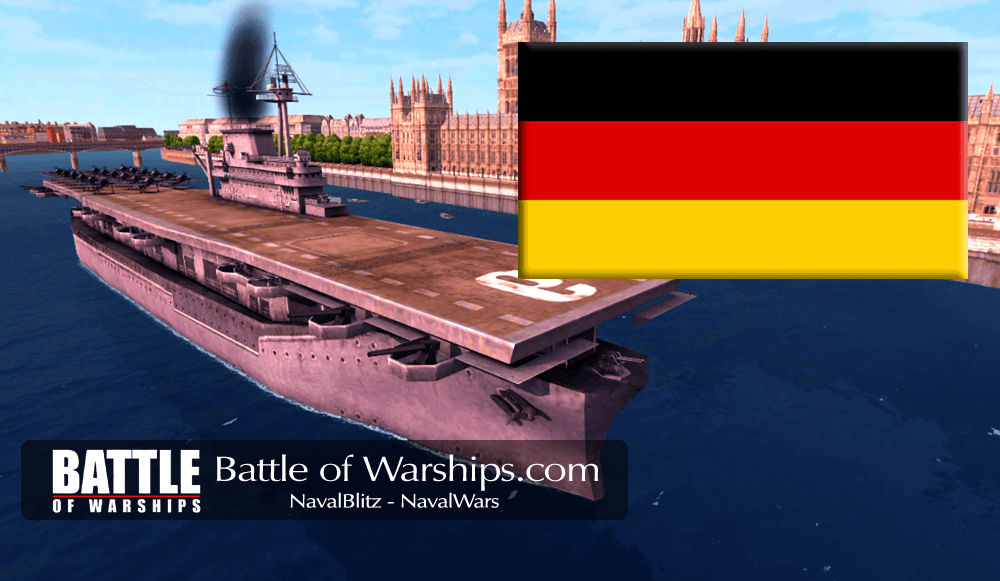 ENTERPRISE and GERMANY flag - Battle of Warships