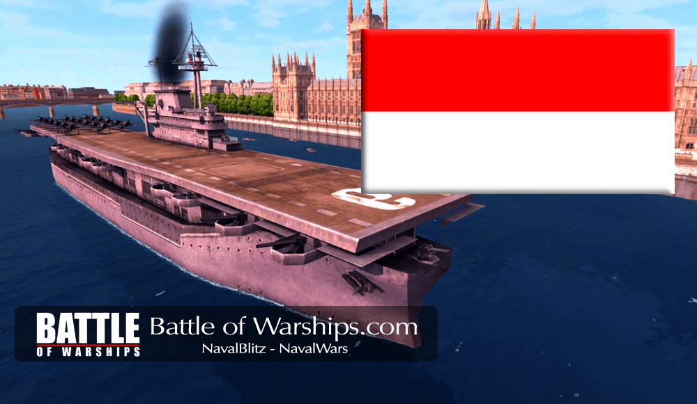 ENTERPRISE and INDNESIA flag - Battle of Warships