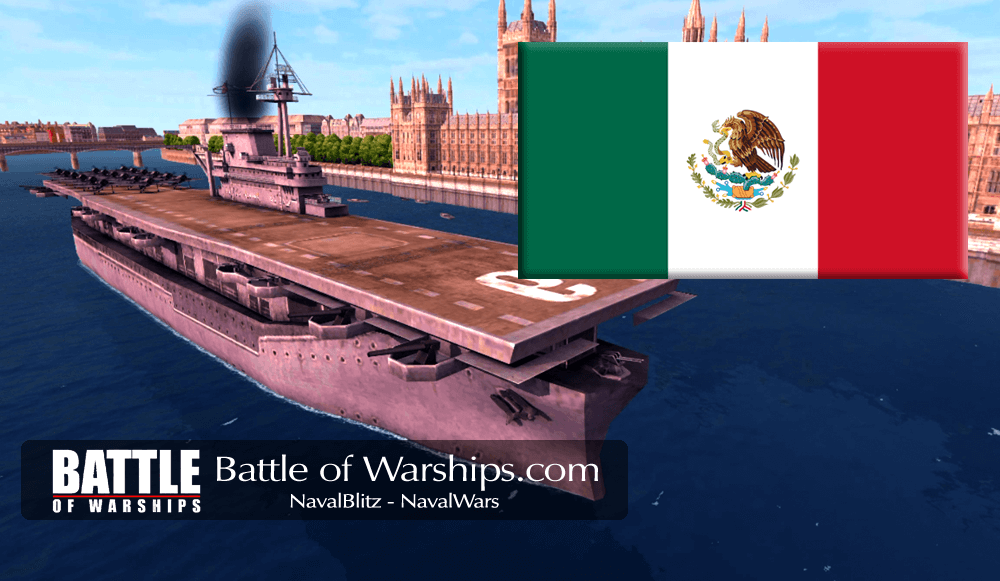 ENTERPRISE and MEXICO flag - Battle of Warships