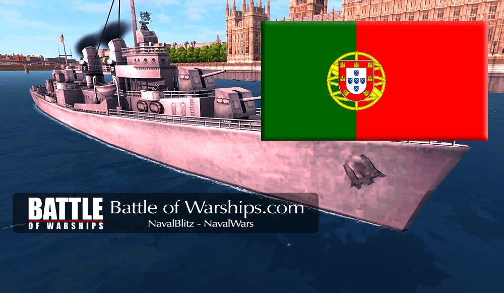 FLETCHER PORTUGAL flag - Battle of Warships