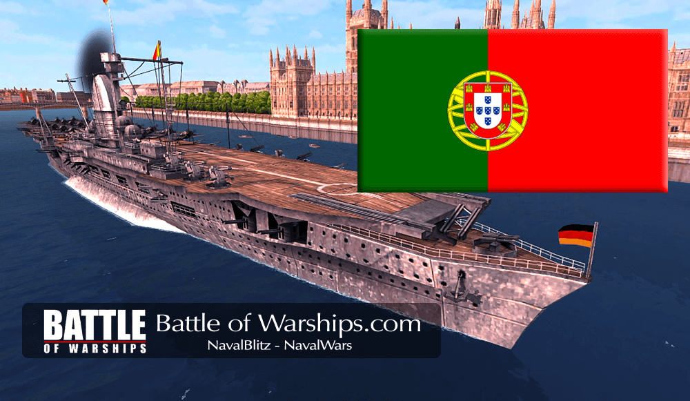 GRAF ZEPPELIN PORTUGAL flag - Battle of Warships