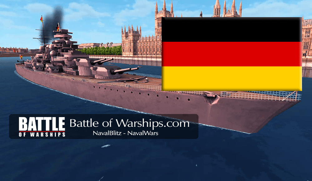 H41 and GERMANY flag - Battle of Warships