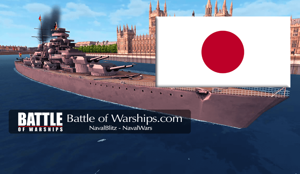 H41 and JAPAN flag - Battle of Warships