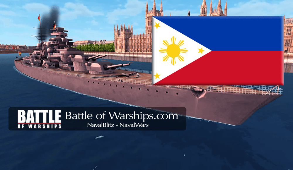 H41 and PILIPPINES flag - Battle of Warships