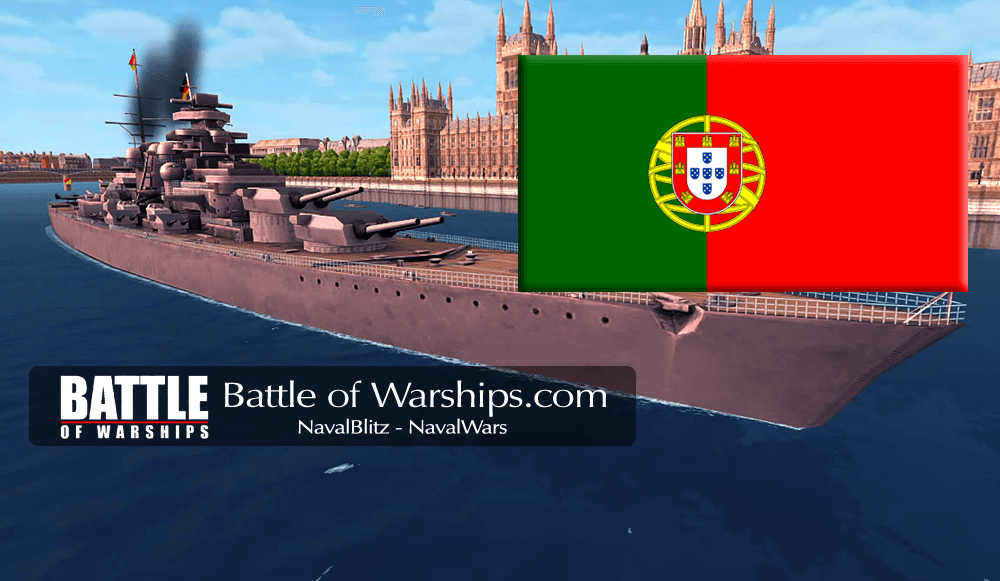 H41 and PORTUGAL flag - Battle of Warships