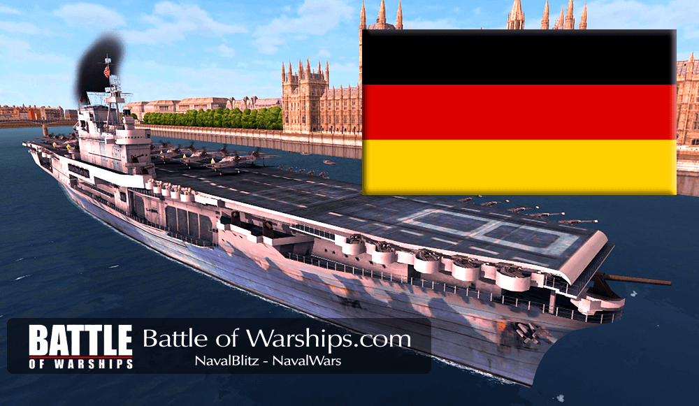 HONET and GERMANY flag - Battle of Warships