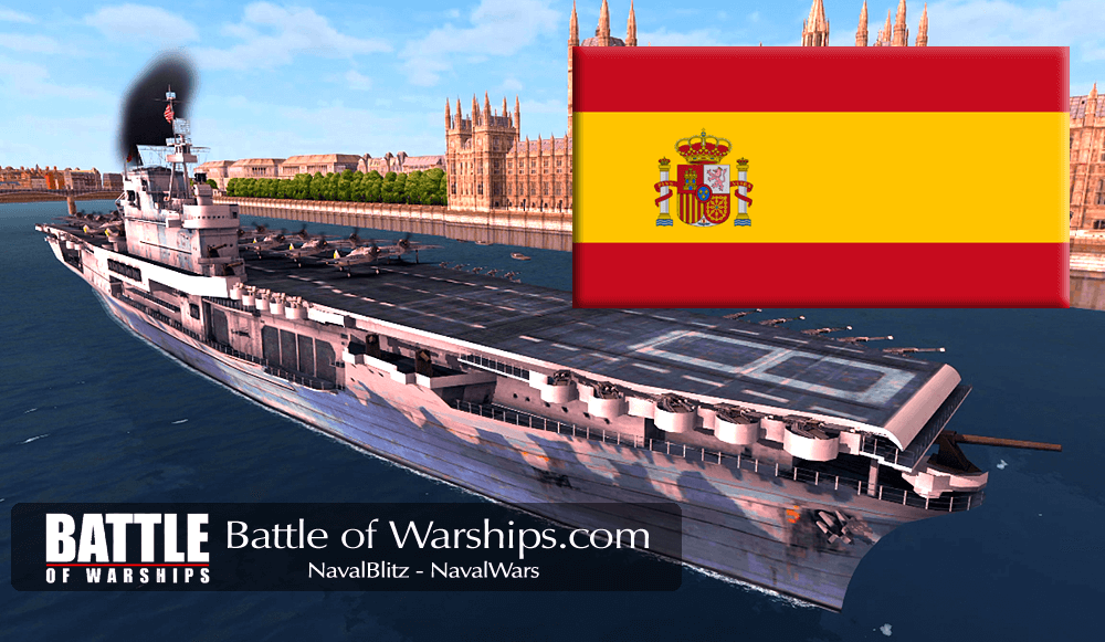 HONET SPAIN flag - Battle of Warships