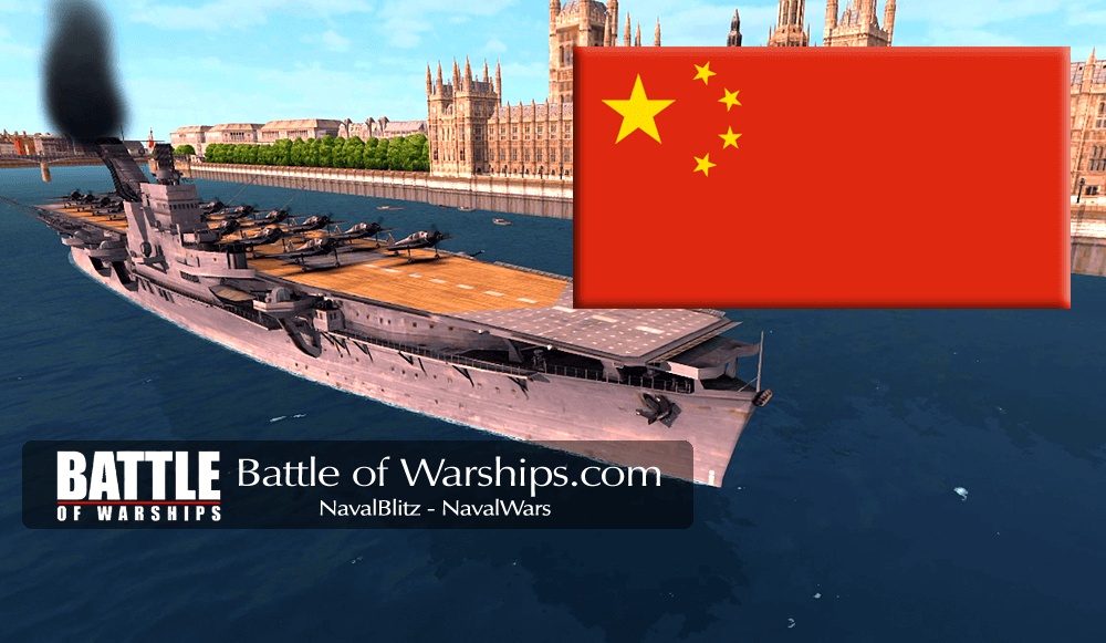 JUNYO and CHINA flag - Battle of Warships