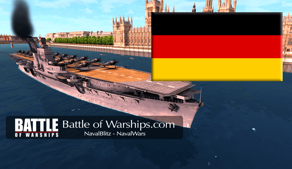 JUNYO and GERMANY flag - Battle of Warships