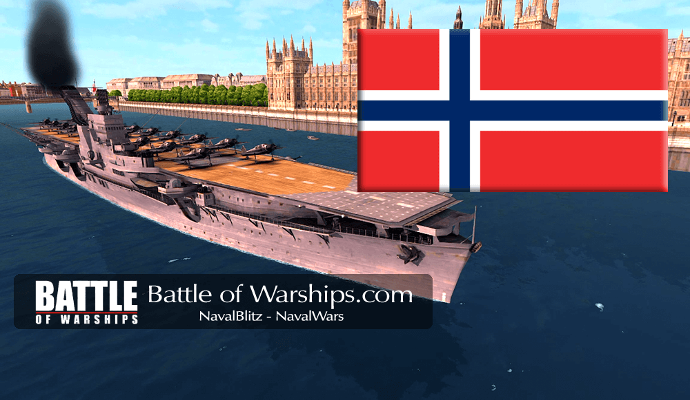 JUNYO and NORWAY flag - Battle of Warships