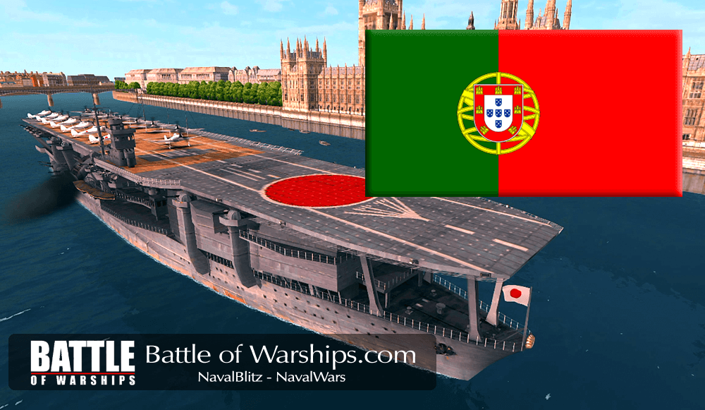 KAGA PORTUGAL flag - Battle of Warships