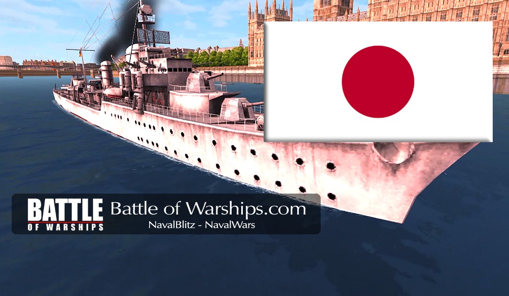 KARL GALSTER and JAPAN flag - Battle of Warships