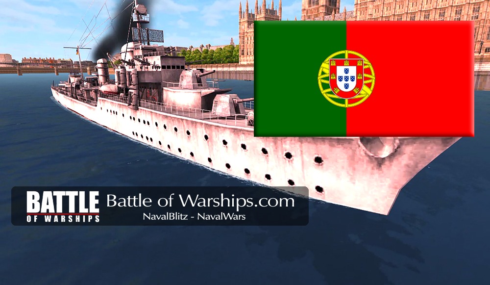 KARL GALSTER PORTUGAL flag - Battle of Warships