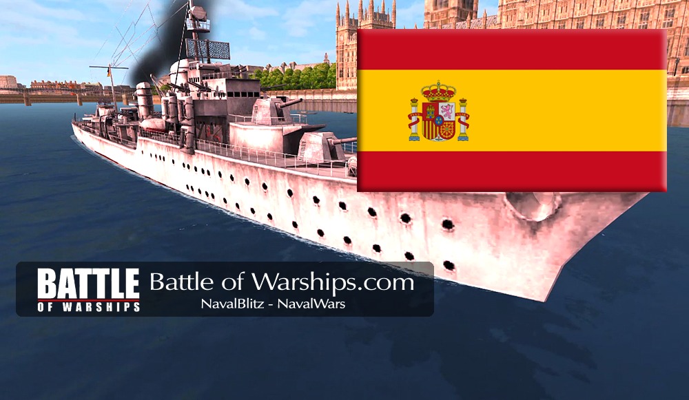 KARL GALSTER SPAIN flag - Battle of Warships