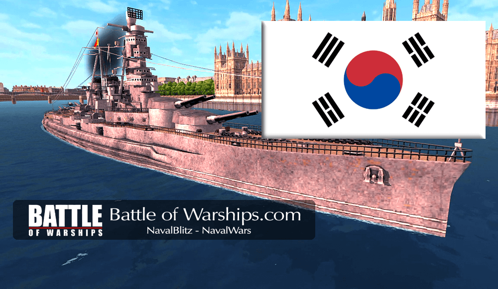 KONGO and KORIA flag - Battle of Warships