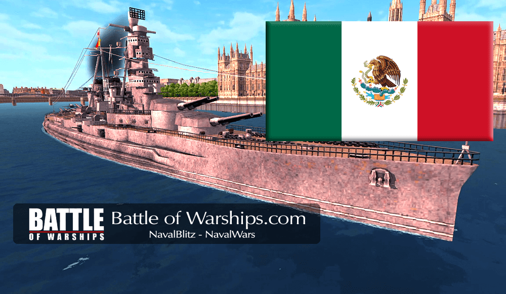KONGO and MEXICO flag - Battle of Warships