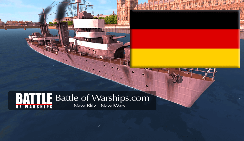 LENINGRAD and GERMANY flag - Battle of Warships