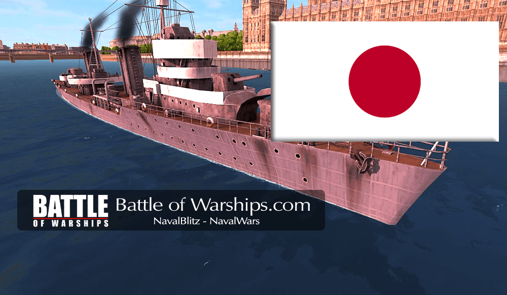 LENINGRAD and JAPAN flag - Battle of Warships