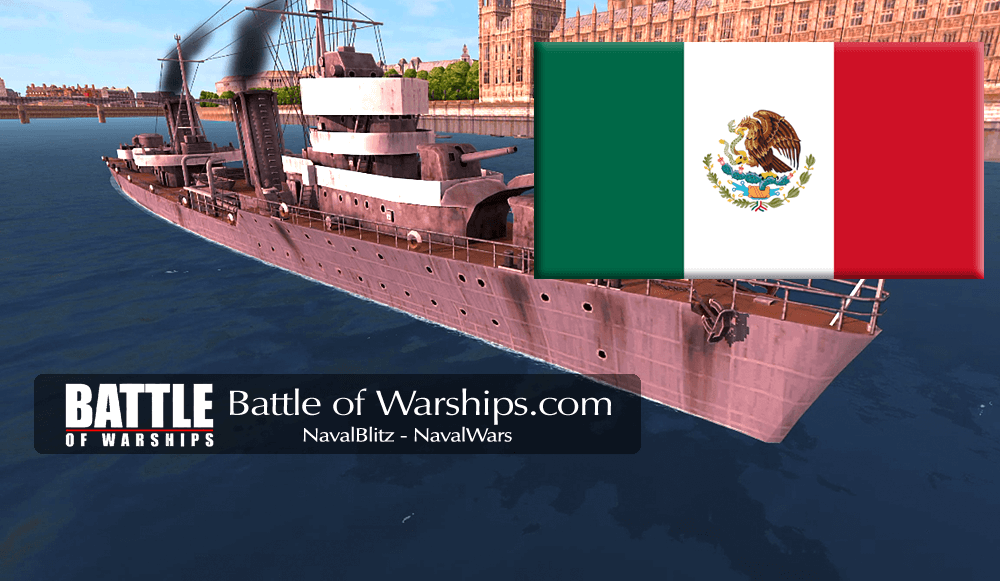 LENINGRAD and MEXICO flag - Battle of Warships