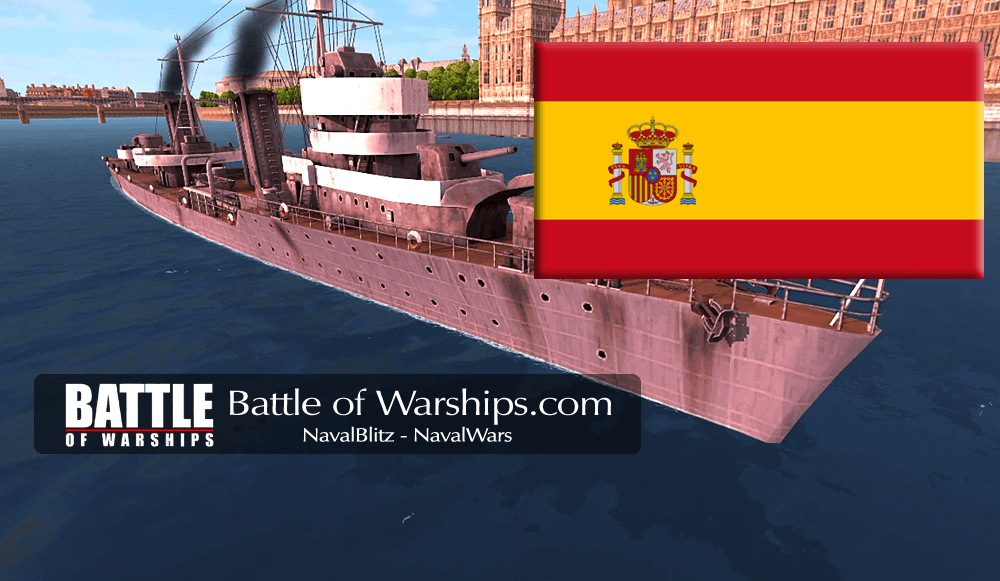 LENINGRAD SPAIN flag - Battle of Warships