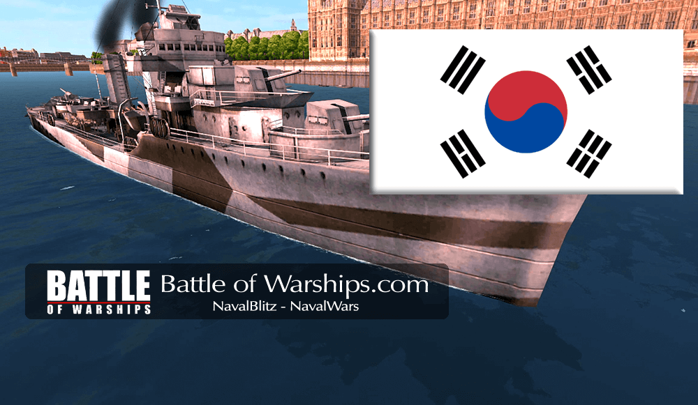 MAHAN and KORIA flag - Battle of Warships