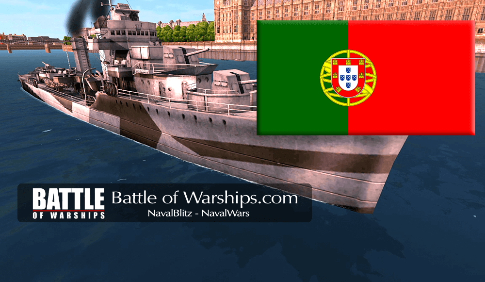MAHAN PORTUGAL flag - Battle of Warships