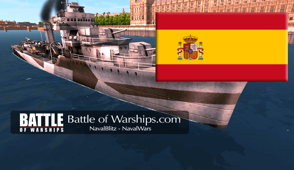 MAHAN SPAIN flag - Battle of Warships