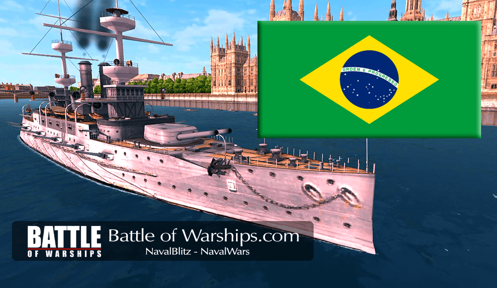 MAJESTIC and Brazil flag - Battle of Warships
