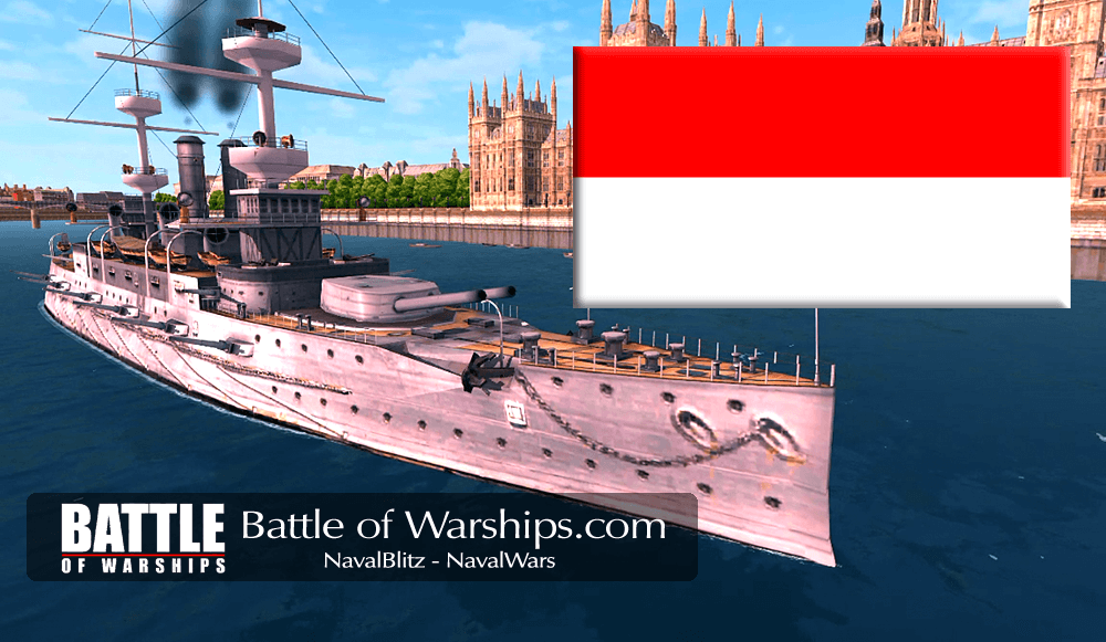 MAJESTIC and INDNESIA flag - Battle of Warships