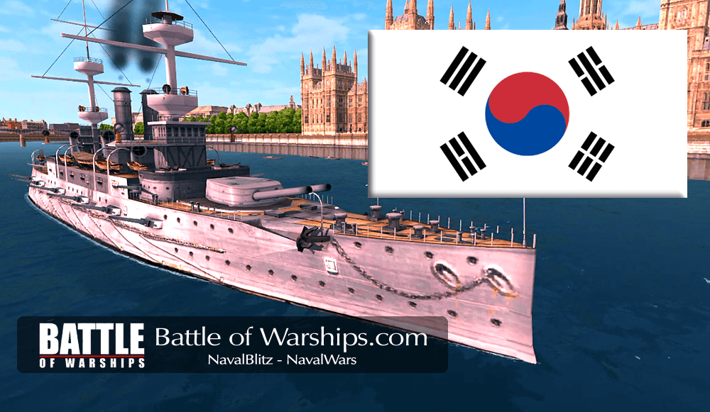 MAJESTIC and KORIA flag - Battle of Warships