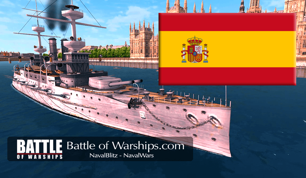 MAJESTIC SPAIN flag - Battle of Warships