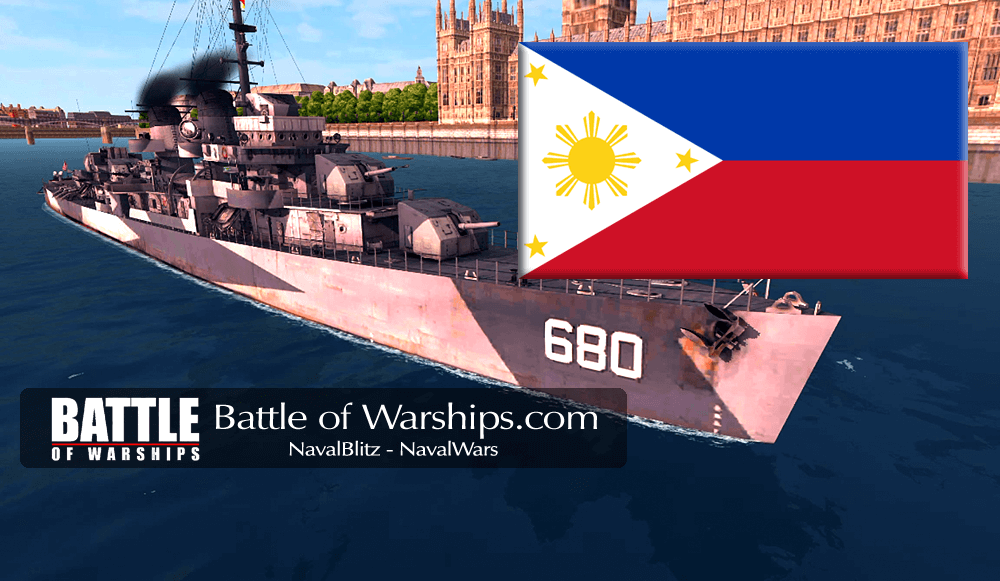 MELVIN and NORWAY flag - Battle of Warships