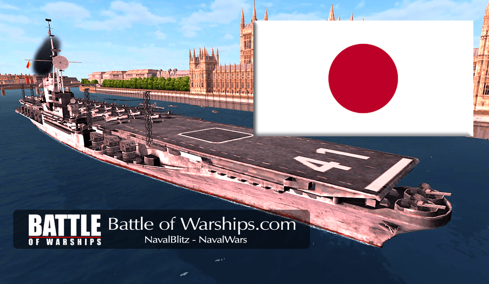 MIDWAY and JAPAN flag - Battle of Warships