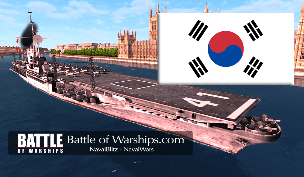 MIDWAY and KORIA flag - Battle of Warships