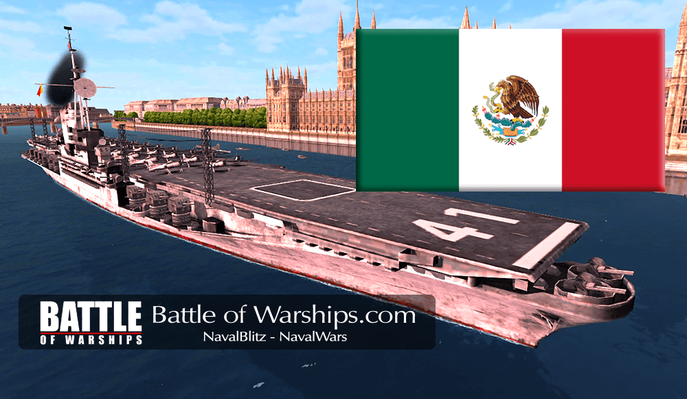 MIDWAY and MEXICO flag - Battle of Warships