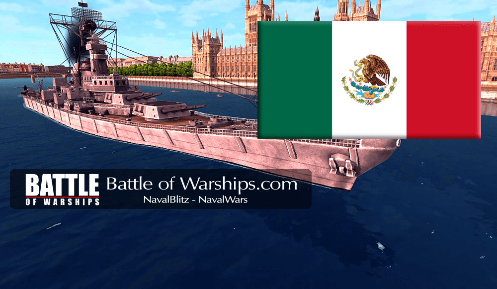 MISSOURI and MEXICO flag - Battle of Warships