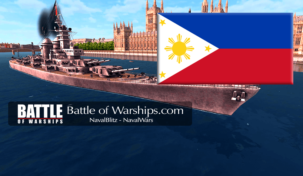 MONTANA and PILIPPINES flag - Battle of Warships