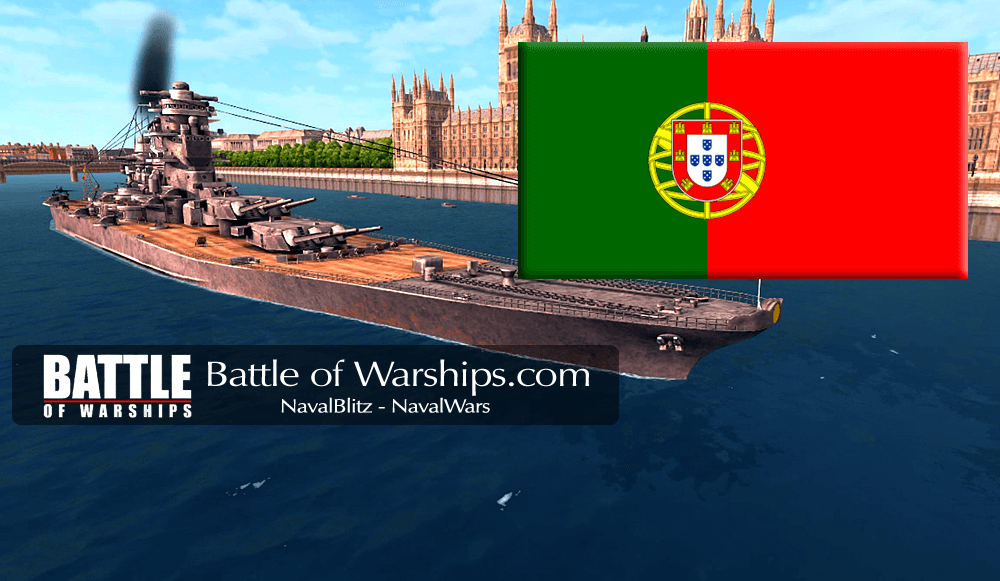 MUSASHI and PORTUGAL flag - Battle of Warships