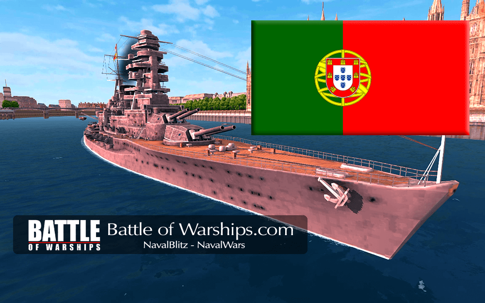 NAGATO and PORTUGAL flag - Battle of Warships
